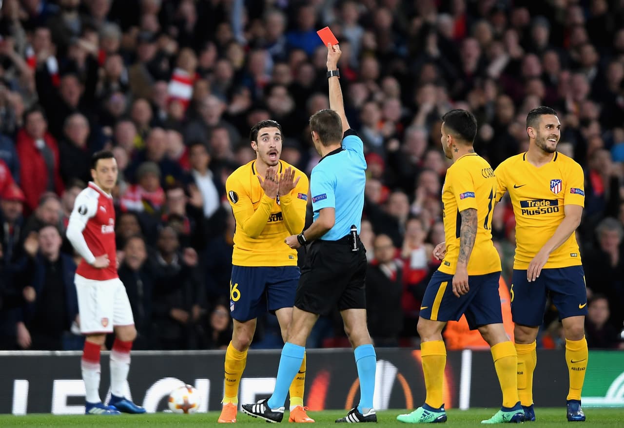 El duelo se vio marcado por la expulsión de Sime Vrsaljk al minuto 10 del primer tiempo.