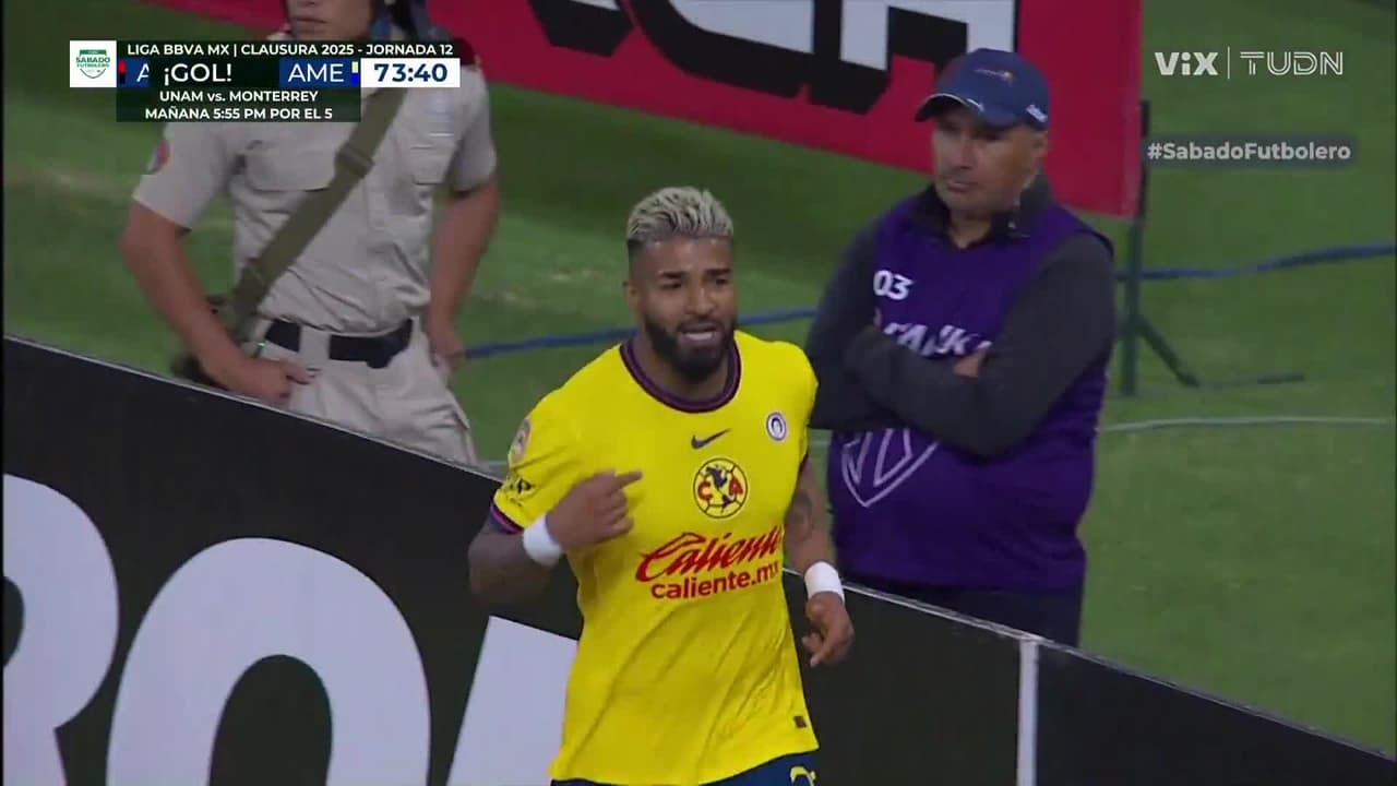 ¡Doblete de Aguirre! Cierra la pinza para el 3-1