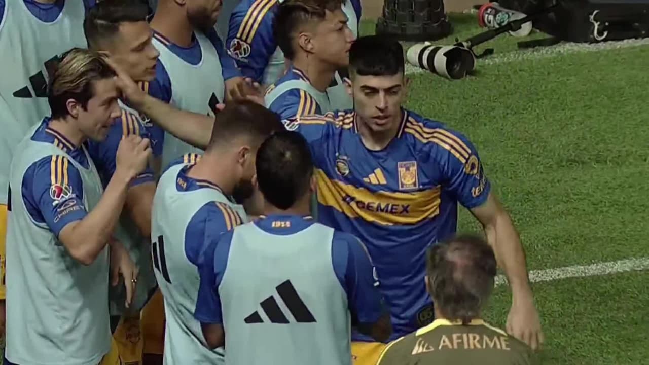 ¡Gol increíble de Tigres! El conjunto de las felino ya le gana al Inter Miami