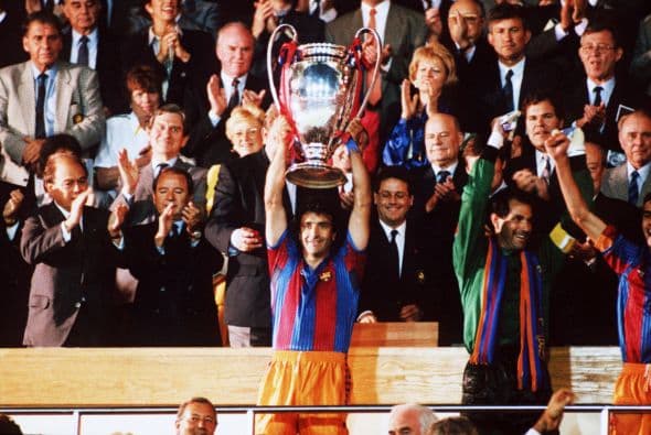 1992 fue la última vez que se jugó este torneo bajo el nombre de Copa de Campeones de Europa y primera ocasión que era ganada por el Barcelona. El 'Dream Team' de Johan Cruyff coronó el torneo venciendo 1-0 a la Sampdoria con el tanto de Ronald Koeman en el tiempo extra.