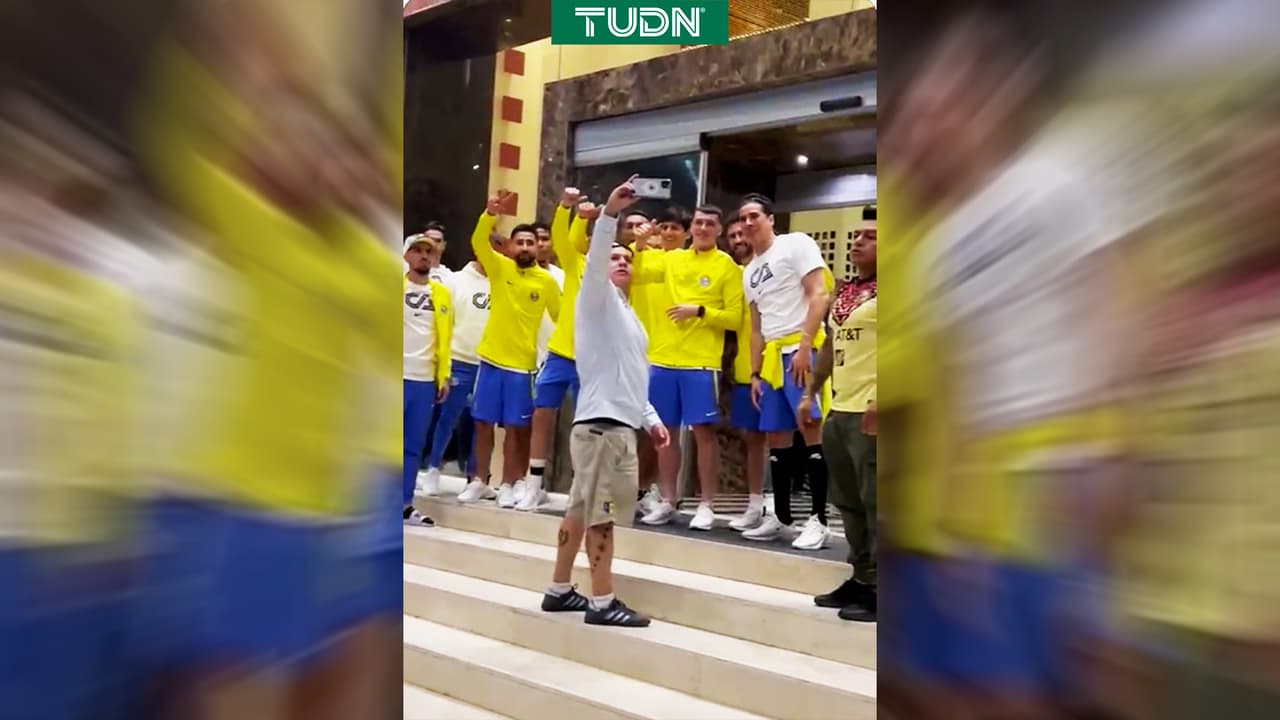 América recibe increíble apoyo en su hotel previo al Clásico