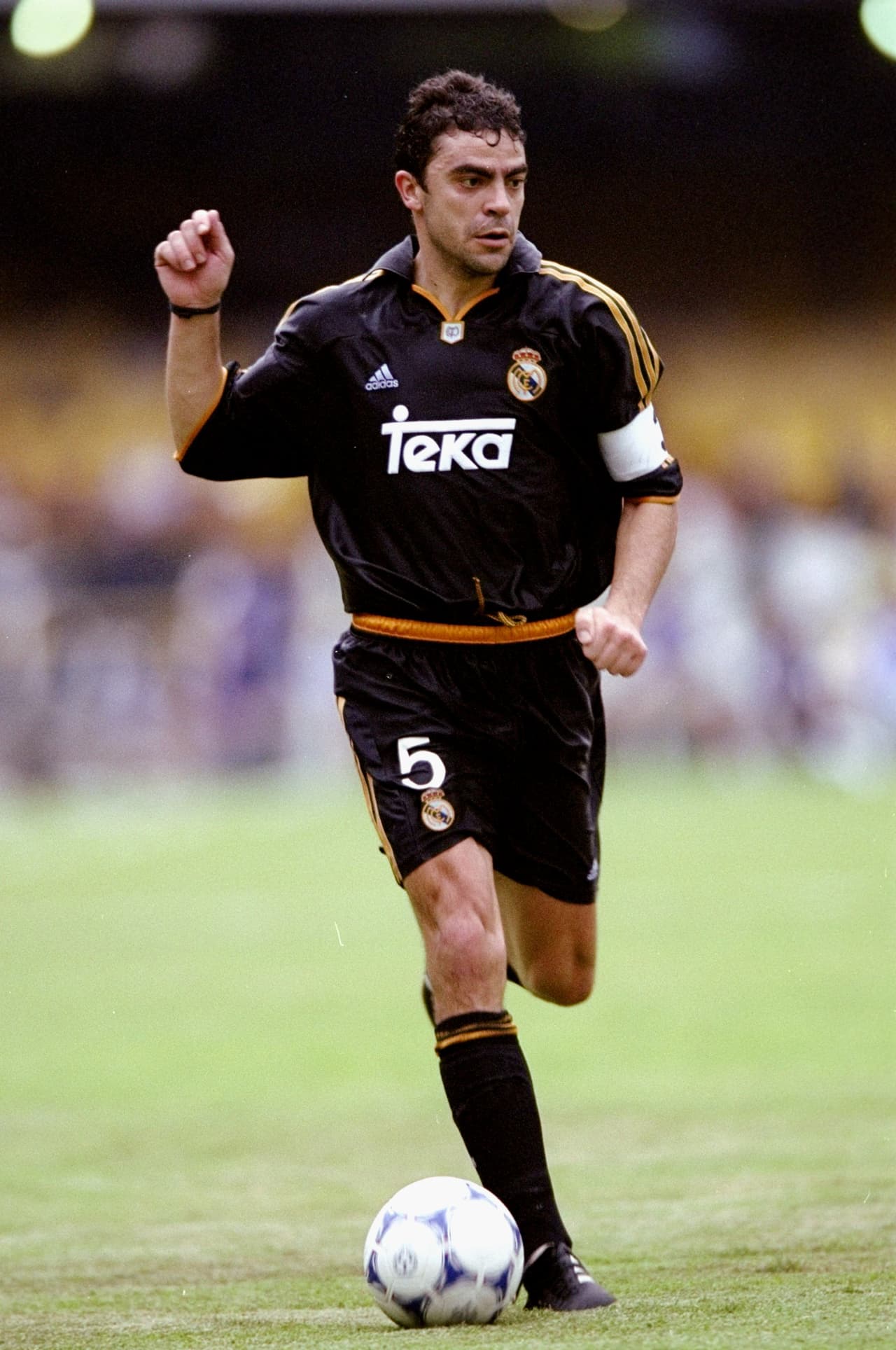 La figura del capitán Manuel Sanchis fue una de las que sobresalió en ese equipo del Real Madrid que enfrentó a Necaxa.