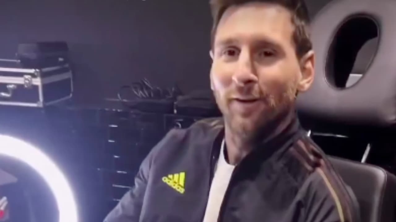 Lionel Messi y el video de su tatuaje falso rumbo a Qatar 2022