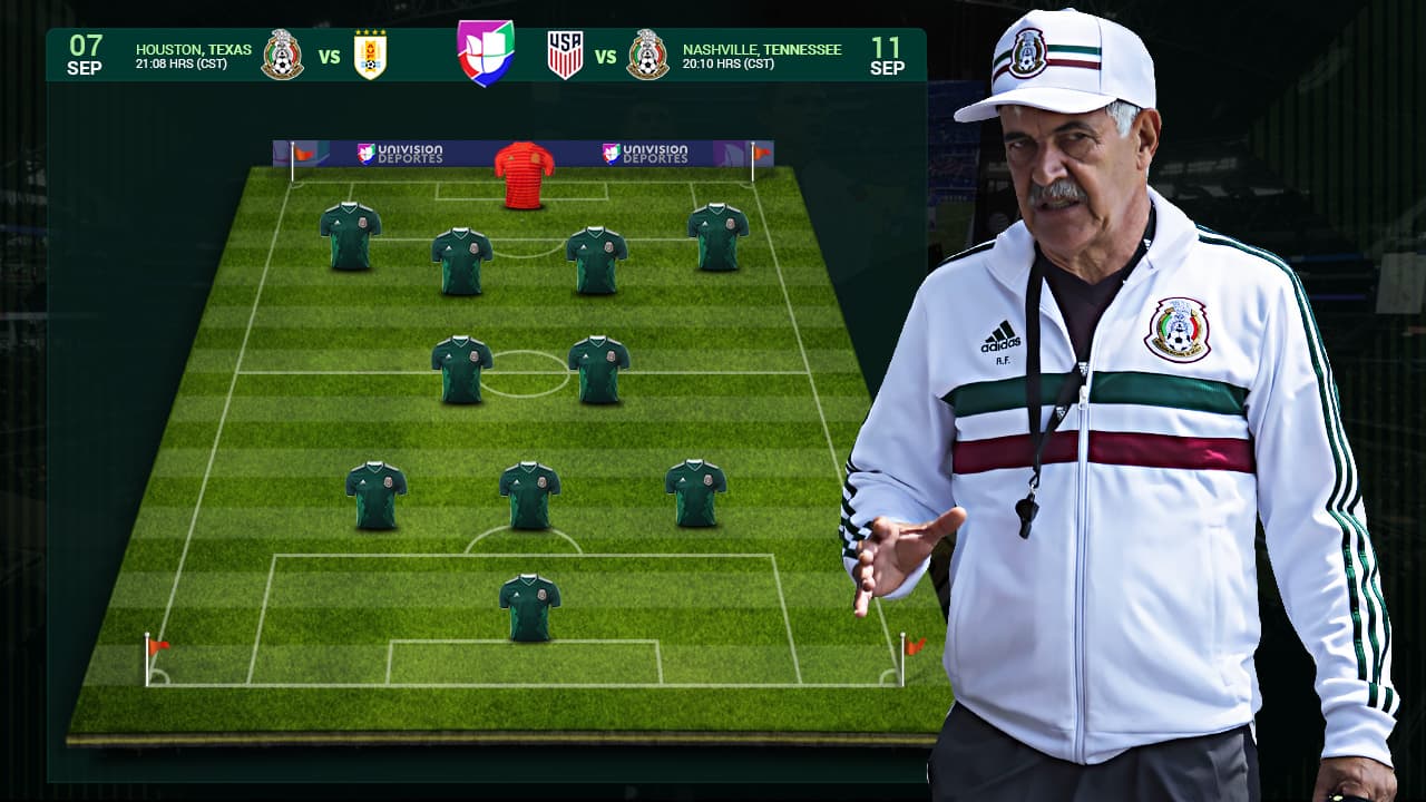 El laboratorio del ‘Tuca’: estos son las alineaciones que usaría en fecha FIFA