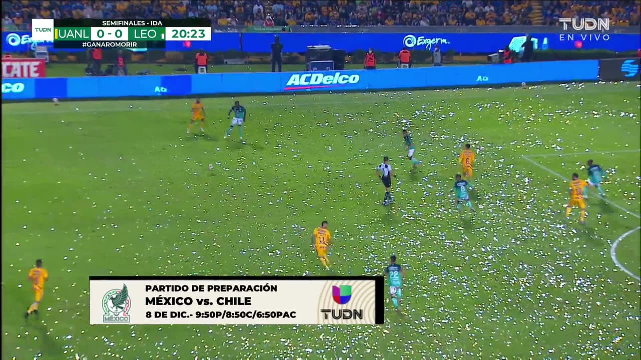 ¡TIRO ATAJADO! disparo por Nicolás López.