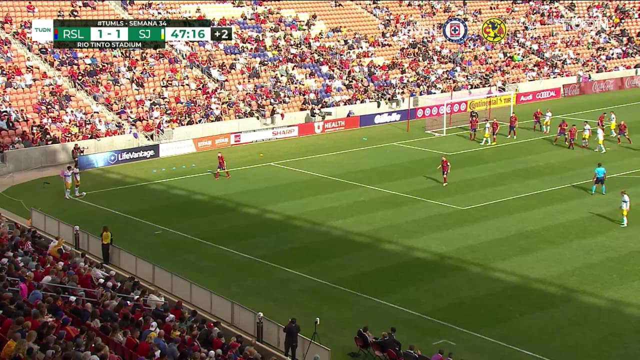 ¡GOL!  anota para SJ Earthquakes. Chris Wondolowski