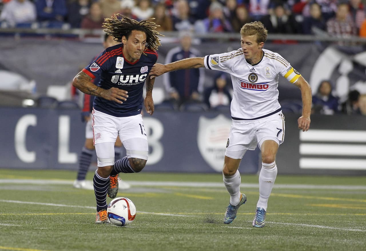 Jermaine Jones volvió a jugar los 90 minutos para los Revs en el empate ante Philadelphia Union. Ya son dos partidos consecutivos que completa el mundialista.