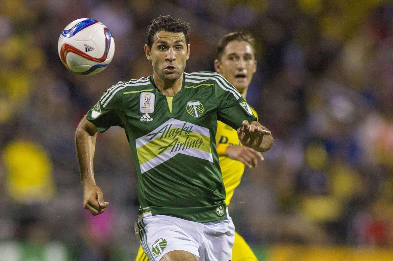 El Maestro Diego Valeri tuvo un buen partido en la visita de los Timbers a Columbus.