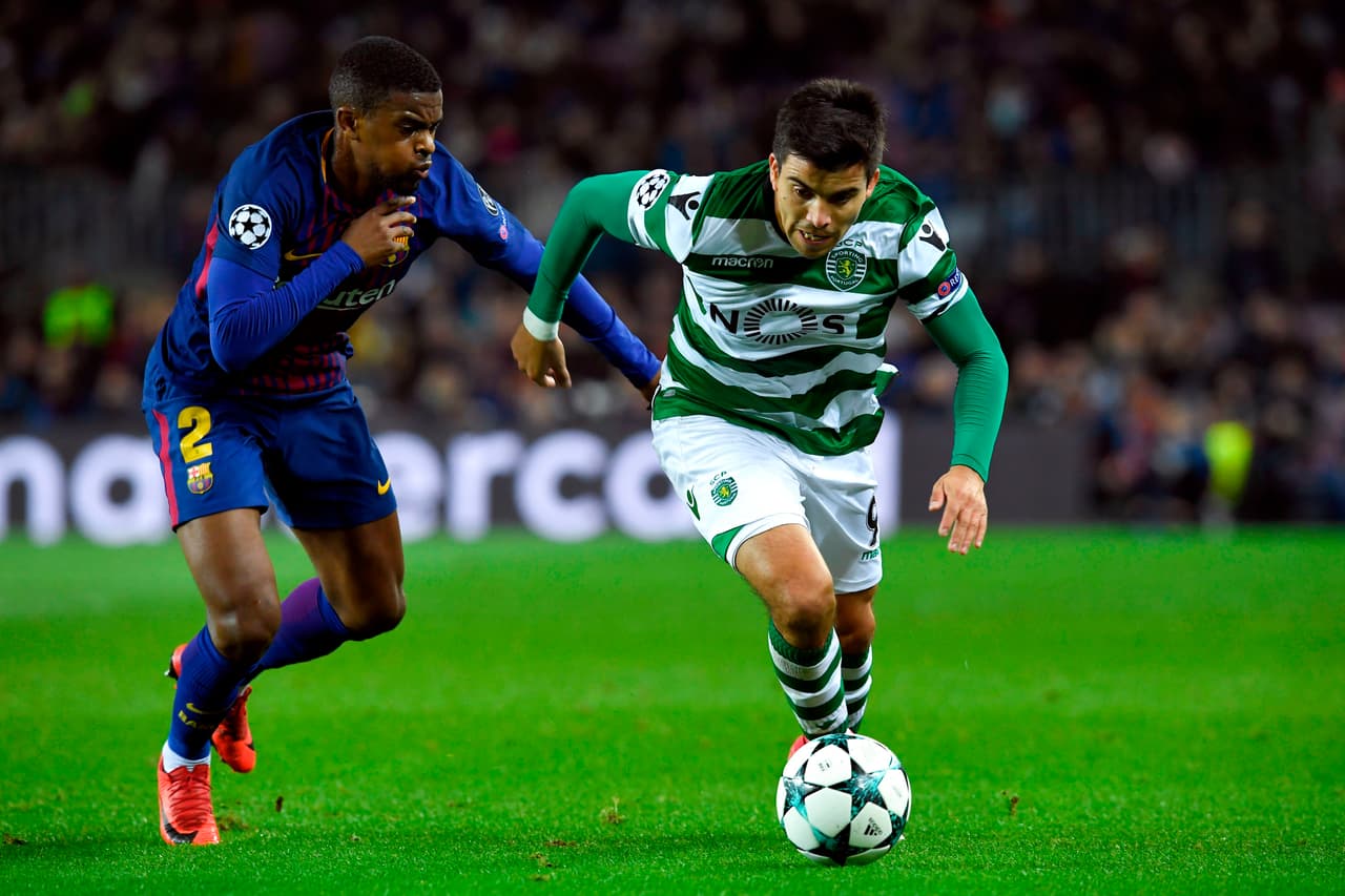 Los primeros 45 minutos estuvieron muy disputados, aunque los catalanes se acercaban más al arco portugués.