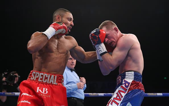 Kell Brook destruyó a Kevin Bizier en dos rounds y retuvo el título welter FIB.