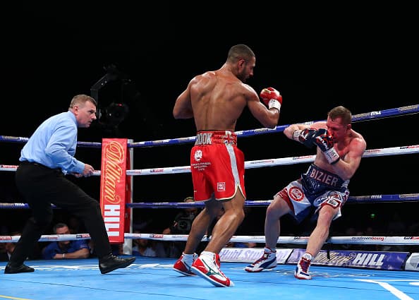 Kell Brook destruyó a Kevin Bizier en dos rounds y retuvo el título welter FIB.