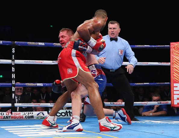 Kell Brook destruyó a Kevin Bizier en dos rounds y retuvo el título welter FIB.