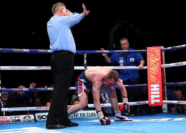 Kell Brook destruyó a Kevin Bizier en dos rounds y retuvo el título welter FIB.