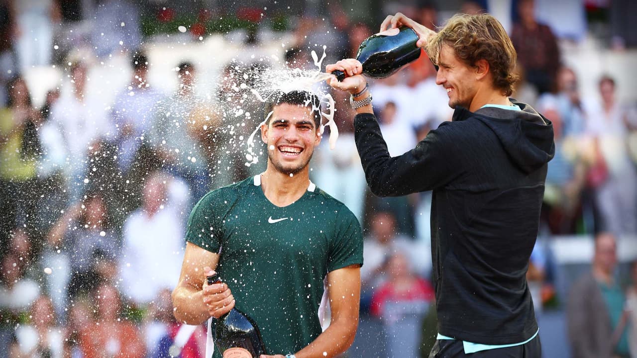 Carlos Alcaráz hace historia ganando el Masters 1000 de Madrid