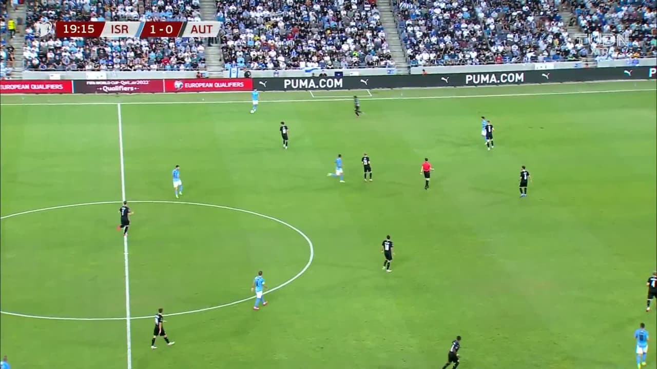 ¡Solo saben hacer golazos! Israel puso el 2-0 con 'baile' a Austria