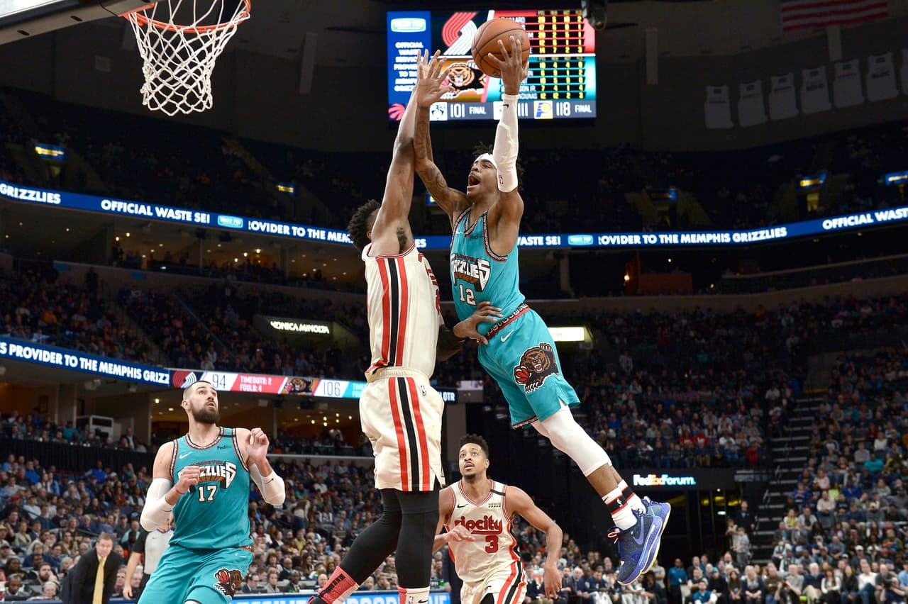 Memphis Grizzlies 111-104 Portland Trail Blazers