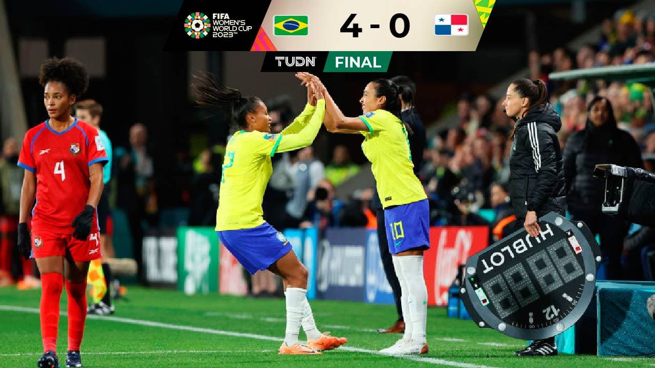 Brasil goleó a Panamá en su debut y lidera el Grupo F en el Mundial Femenil 2023