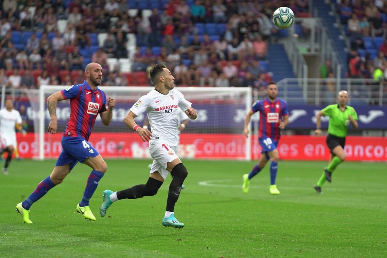 El primer triunfo del cuadro vasco sobre el Sevilla llegó hasta el 3 de febrero de 2018 cuando golearon al cuado sevillano 5-1.