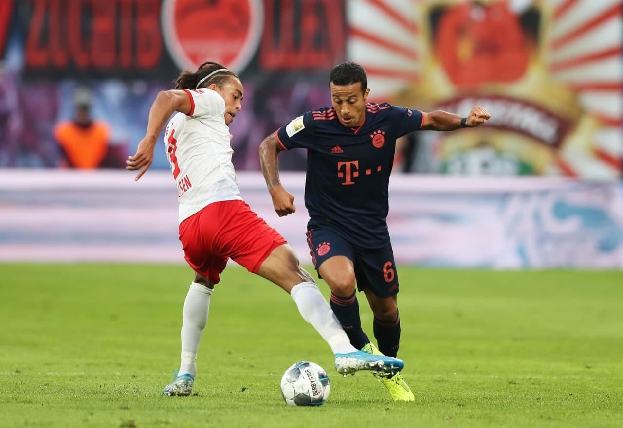 Elétrico empate entre los pupilos de Julian Nagelsmann y Niko Kovac; el Bayern se adelantó con gol de Lewandowksi pero Forsberg, desde los 11 metros, igualó el partido para el 1-1 final.