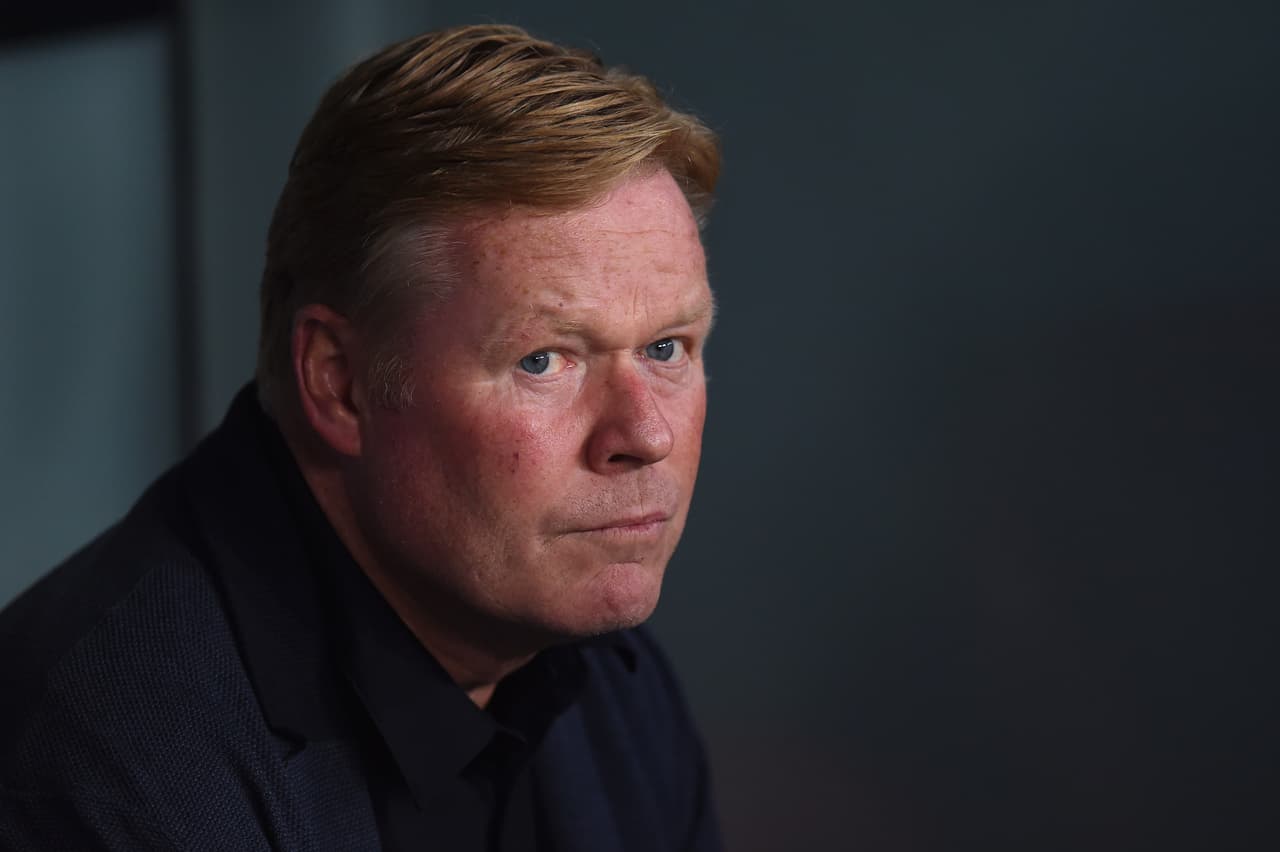 Ronald Koeman, director técnico del Barcelona.