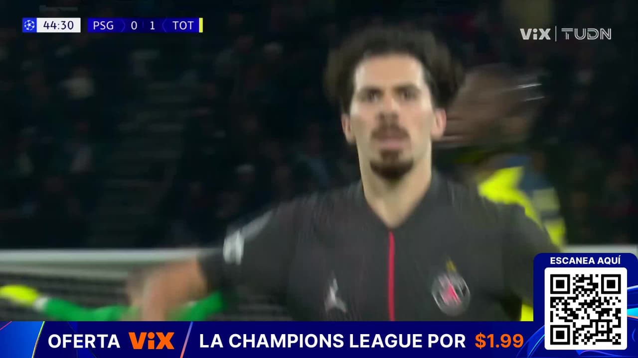 ¡Golazo enfermo de Vitinha! El portugués manda el balón al ángulo y empata el juego