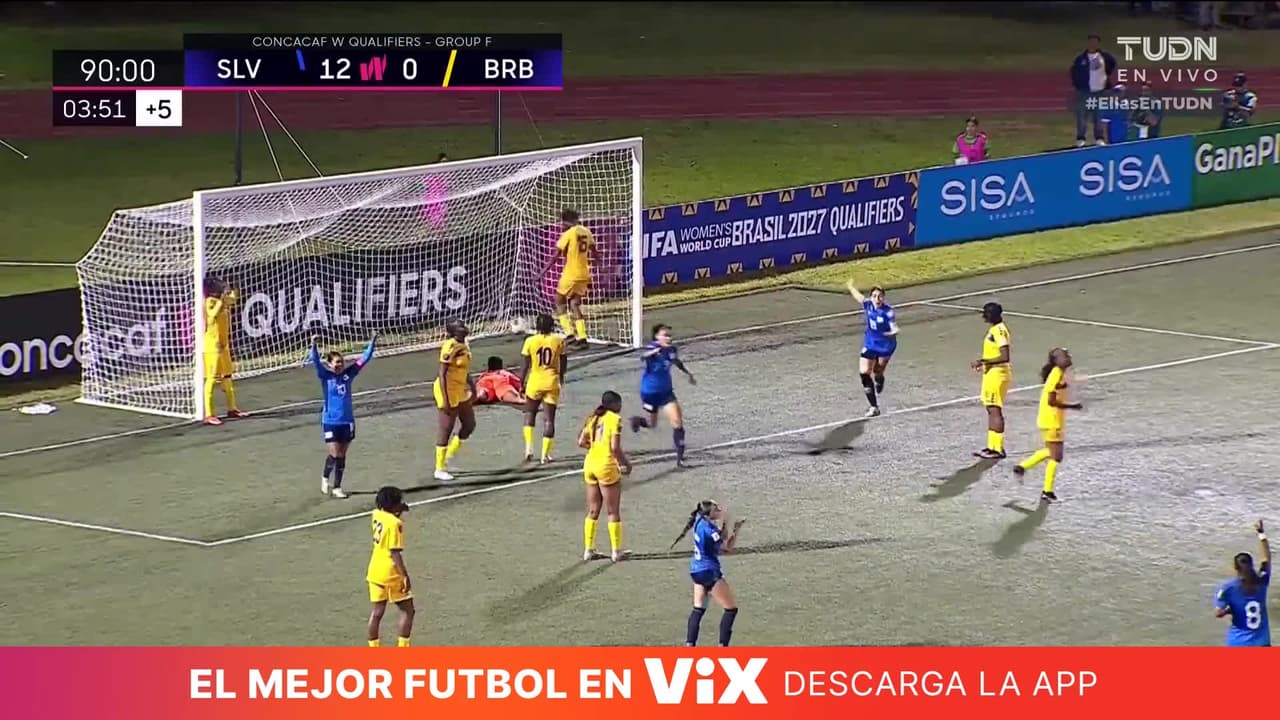 ¡Autogol de Barbados y ya son 13 goles