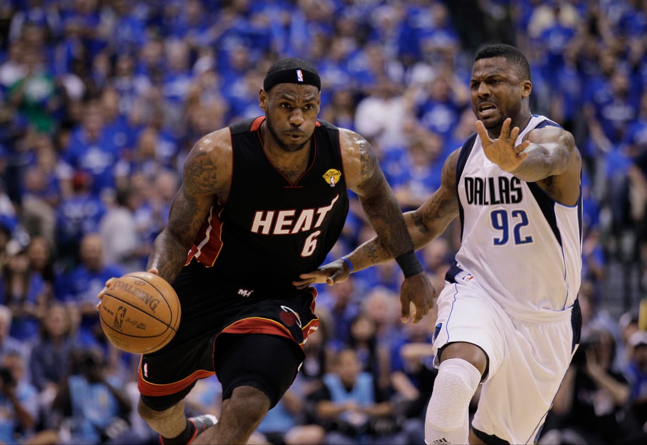 Su segunda final fue en 2011, esta vez jugaba para Miami Heath y la final fue ante Dallas Mavericks. Perdió la serie 2-4 pero promedió 17.8 puntos, 7.2 rebotes y dio 6.8 asistencias.