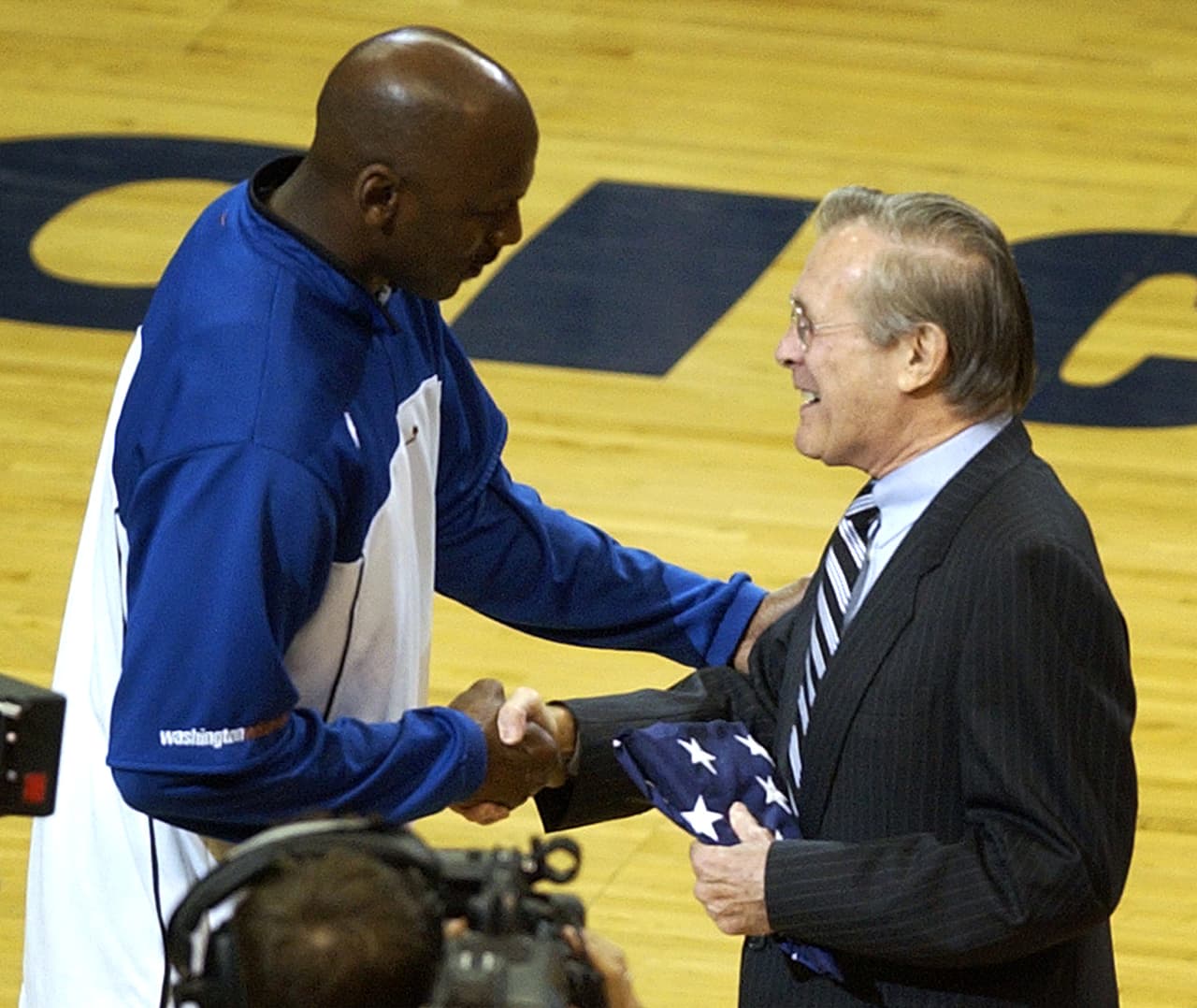 Desde el primer cuarto, los Wizards iban abajo 20-31, aún con Jordan en la cancha.