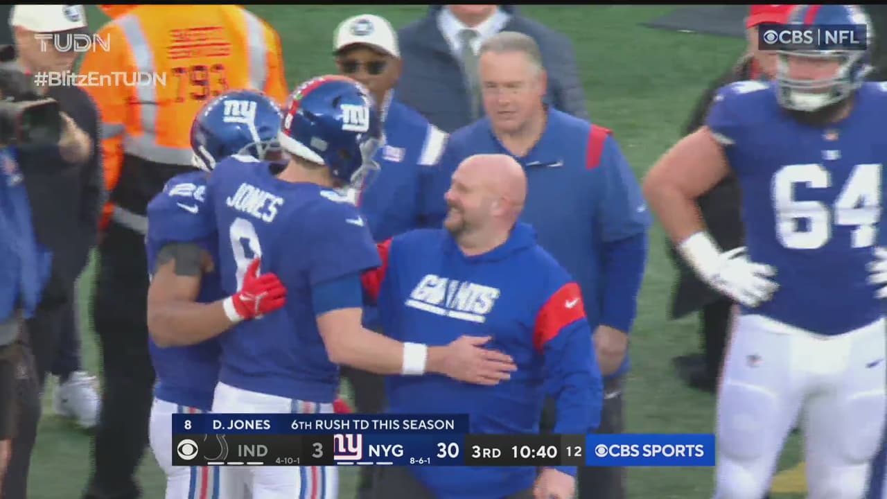 ¡Paliza en la Gran Manzana! Daniel Jones se cuela a la zona de touchdown