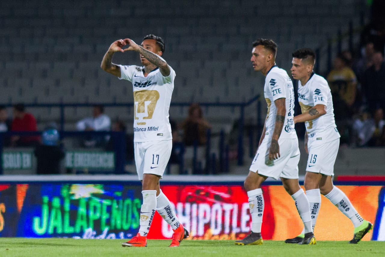 La quinta anotación del chileno en la temporada cerró el marcador en la Ciudad de México y ahora los Pumas esperan por su rival en la siguiente ronda.