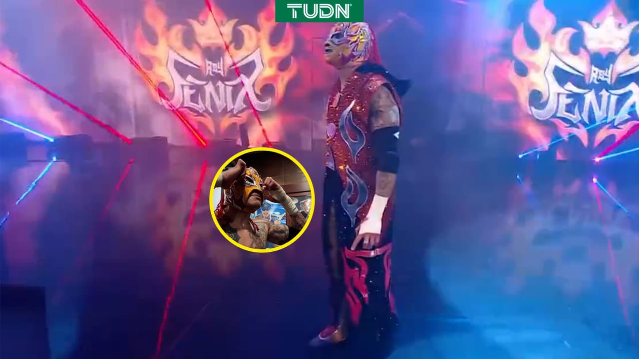 Rey Fénix rompe en llanto tras debutar en la WWE