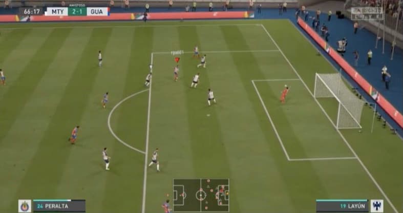 Gudiño logra despertar en el segundo tiempo y consigue sacar el empate ente los Rayados de Luis Cárdenas.