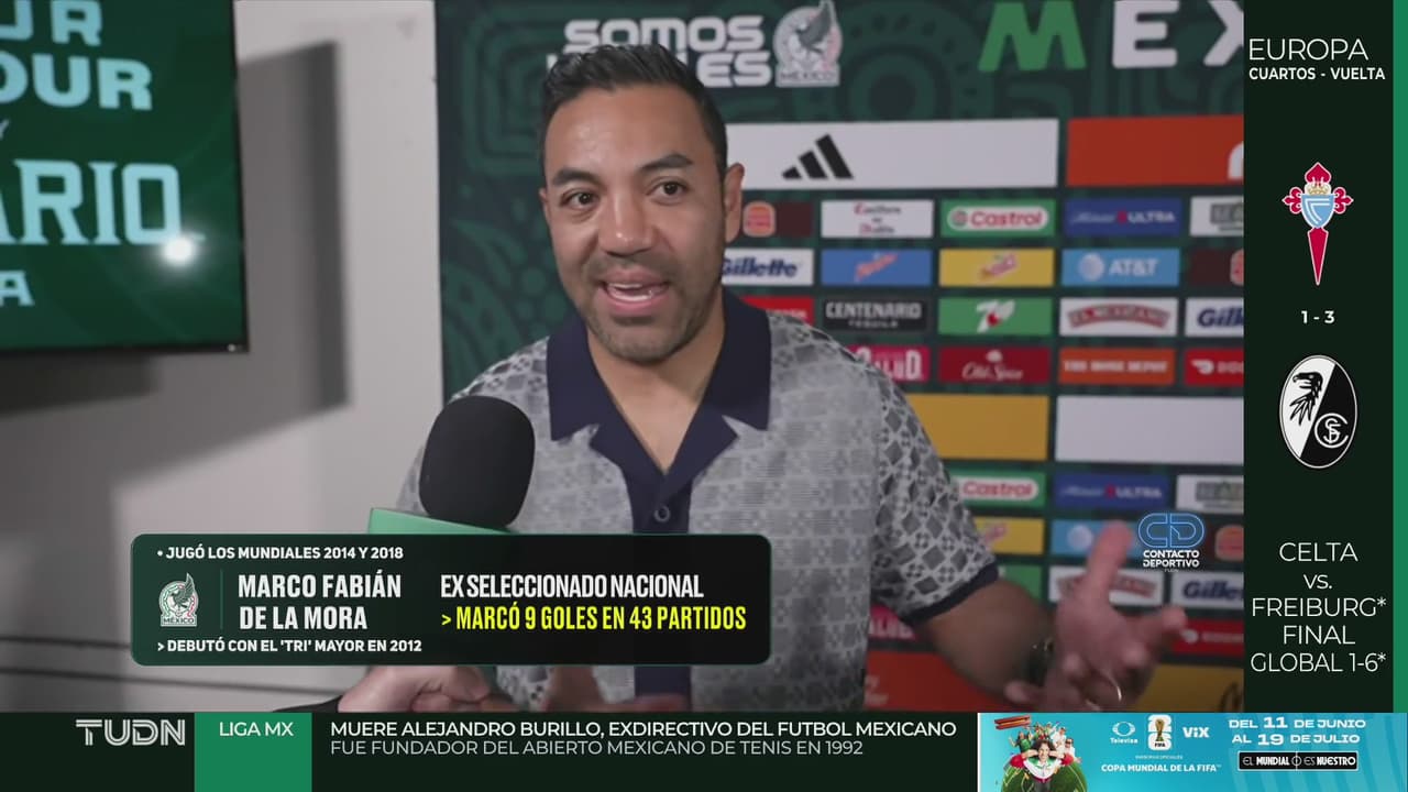 Marco Fabián confía en un buena Copa del Mundo para el Tri