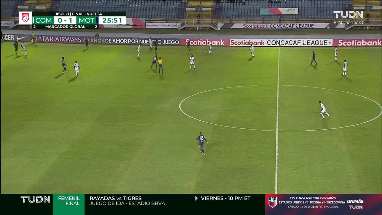 ¡El segundo! El 'Emperador' Marco Tulio Vega sentencia el 0-2 de Motagua