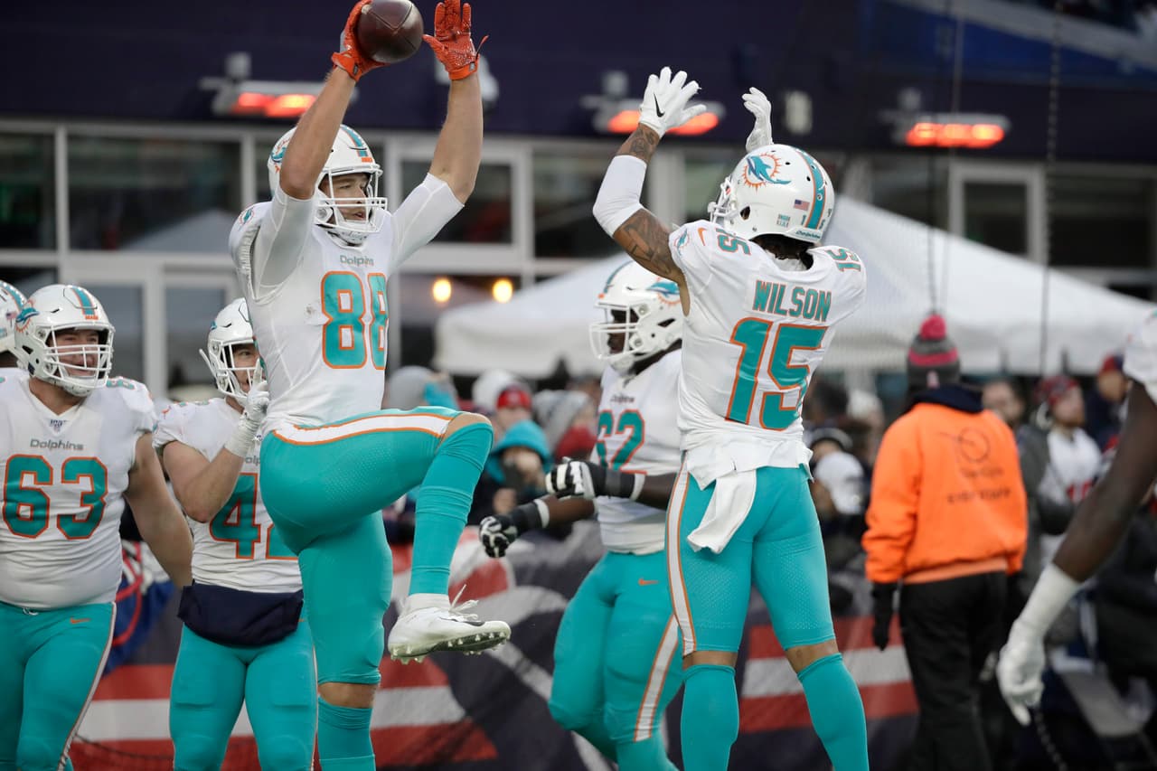 <b>3.- Miami Dolphins </b>
<br>Porcentaje de victoria de los rivales: .529%