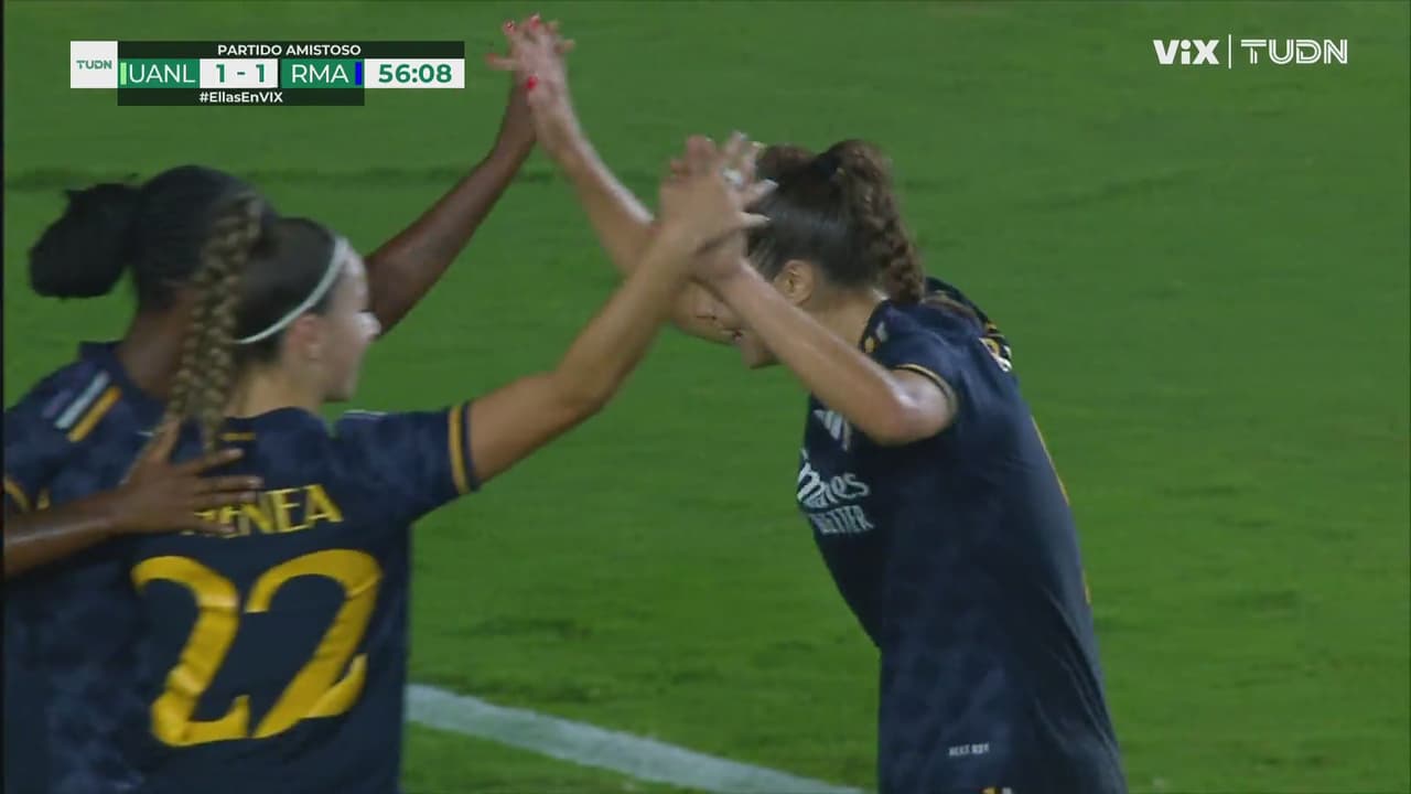 Doblete de Bruun y voltereta del Real Madrid sobre Tigres