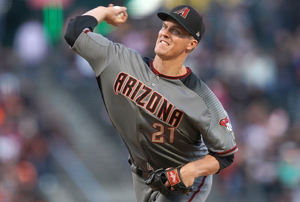 <b>4) Zack Greinke (Arizona Diamondbacks)</b>. Greinke está teniendo otra gran temporada en 2019, en la que cuenta con marca de 10-4, 20 aperturas, 0.95 de WHIP, 2.95 de ERA y siendo un pitcher intratable en la presente campaña.