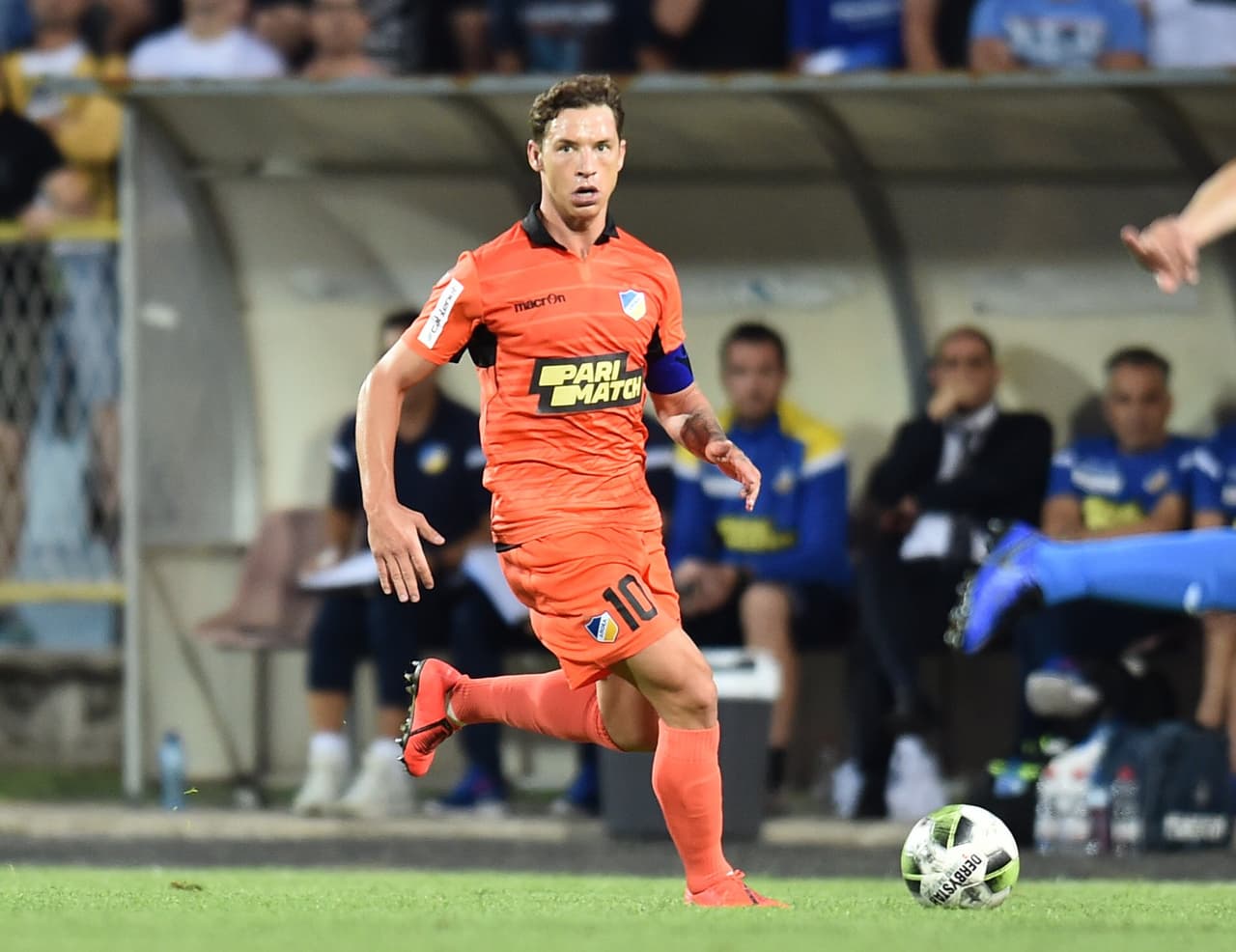 Tomás de Vincenti hizo el único gol del juego.