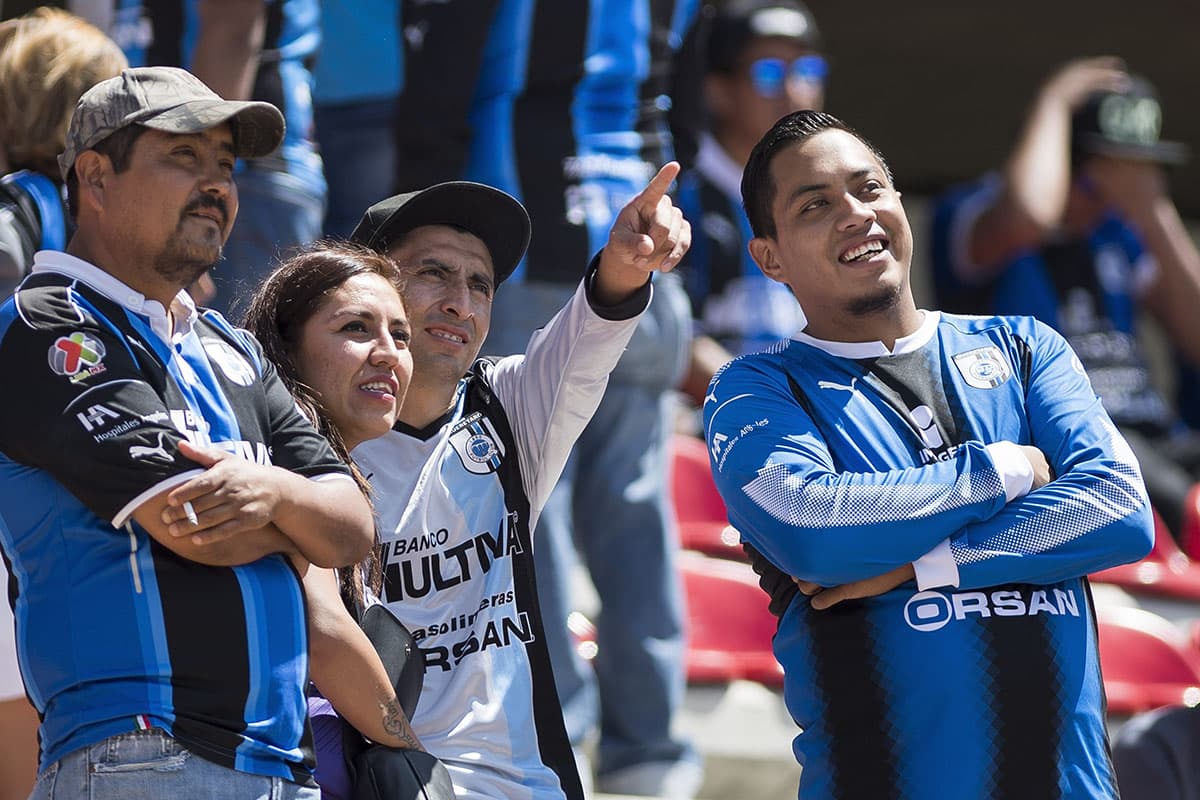 Foto de accion del partido Queretaro vs Lobos BUAP correspondiente a la jornada 7 del torneo Apertura 218 de la Liga BBVA Bancomer desde el estadio Corregidora. EN LA FOTO: