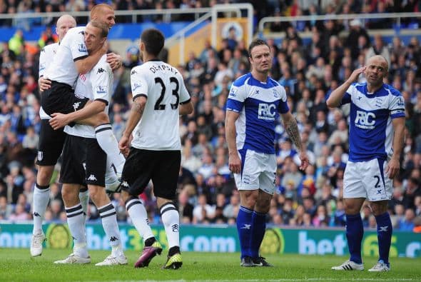 Hangeland marcó por partida doble y de este modo su equipo se impuso por 2-0-