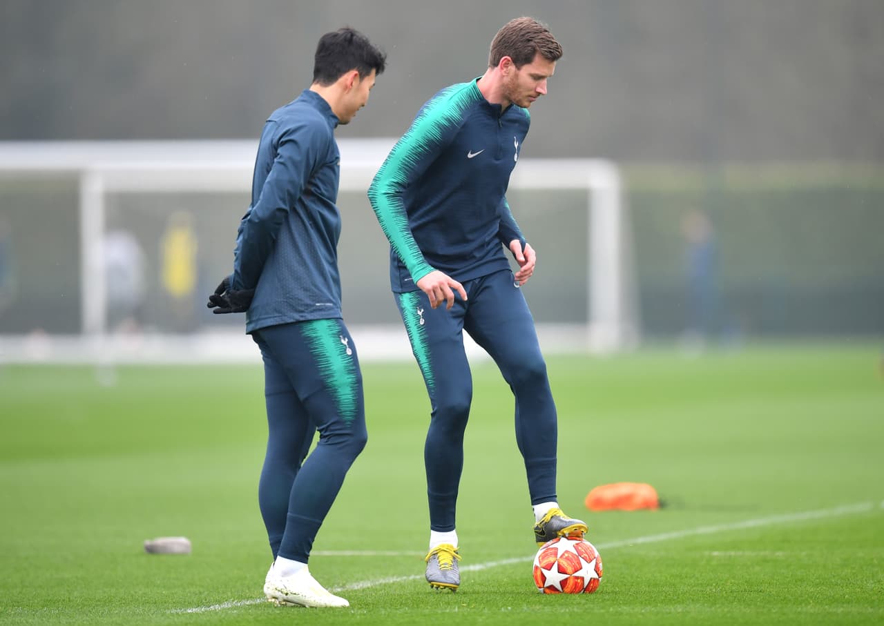 Tottenham Hotspur entrenó previo al duelo en el que será local en la ida contra Manchester City en los Cuartos de Final de la Champions League, donde quiere hacer historia al llegar a la Semifinal.