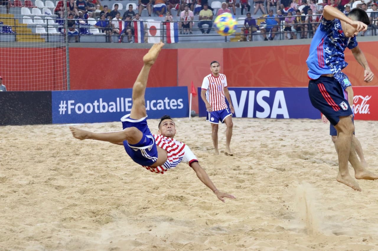 El anfitrión pierde en el inicio del Mundial de Playa 2019