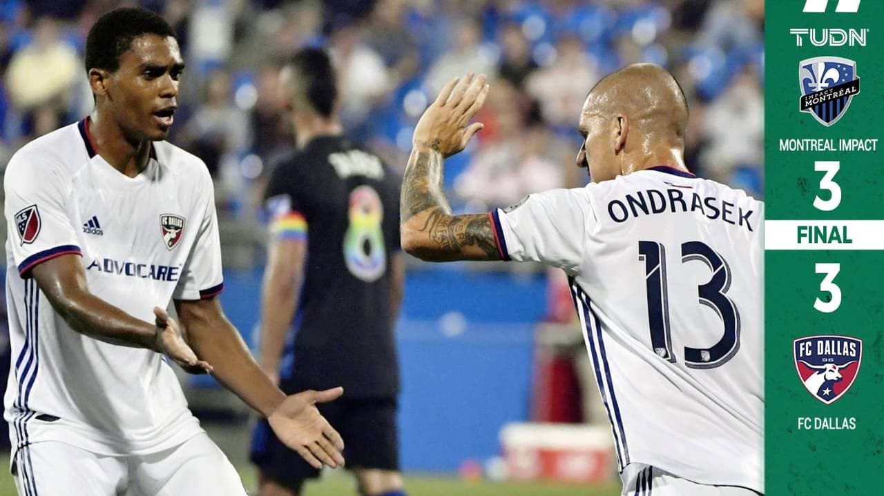 FC Dallas remontó tres goles y escapó con un dramático empate 3-3 en casa de Montreal