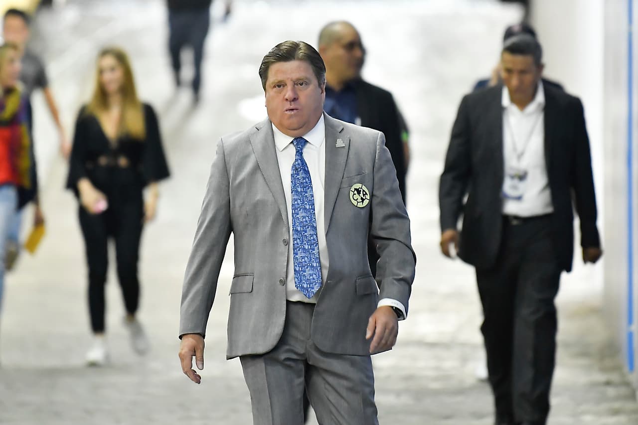 Miguel Herrera previo al encuentro ante Cruz Azul