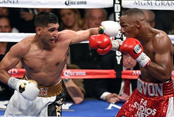 Amir Khan demostró lo mejor de su boxeo ante Devon Alexander.