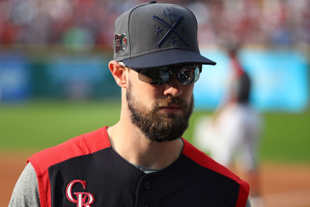 Así realizaron su práctica los peloteros seleccionados para participar en el MLB All Star Game, que se llevará a cabo este martes en Progressive Field, el Cleveland. Jugadores que generalmente son rivales pudieron convivir, charlar, entrenar, soltar el brazo y tener una leve práctica de bateo para alistarse de cara al encuentro de Media Temporada que promete ser muy atractivo.