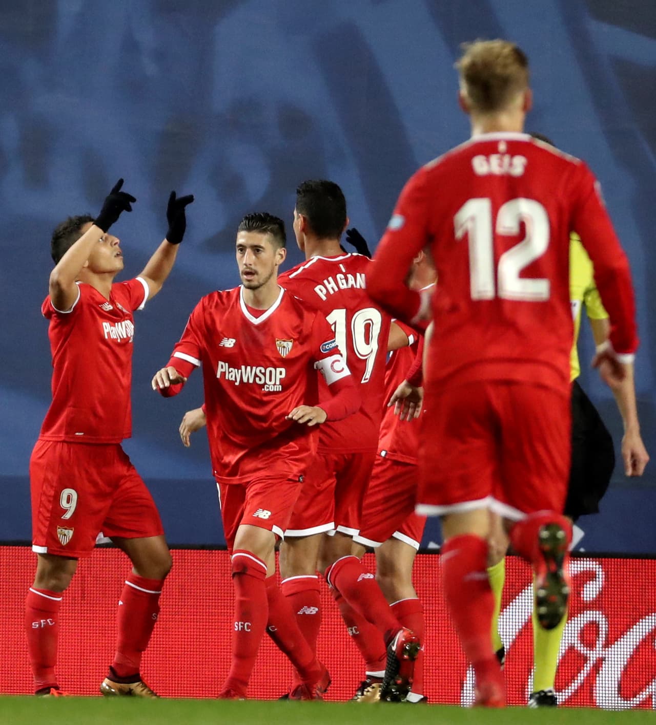Al minuto 44, Ben Yedder se encargó de poner la igualdad tras un gran pase de taco de Krohn-Dehli.