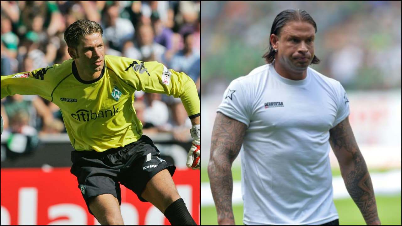 <b>Tim Wiese</b>
<br>- La transformación de este arquero es increíble. Del lado izquierdo, vemos cómo era su físico cuando jugaba para el Werder Bremen en 2005.
<br>- Del lado derecho, poco antes de su retiro del futbol, mostraba un físico asombroso, mismo que le abrió las puertas para pasar del rectángulo verde, al cuadrilátero con cuerdas, pues se convirtió en luchador de la WWE en 2016. 
<br>- Cabe resaltar que formó parte del plantel de la Selección de Alemania en el Mundial de Sudáfrica 2010.
<br>- Pasaron 11 años para ver este cambio corporal.