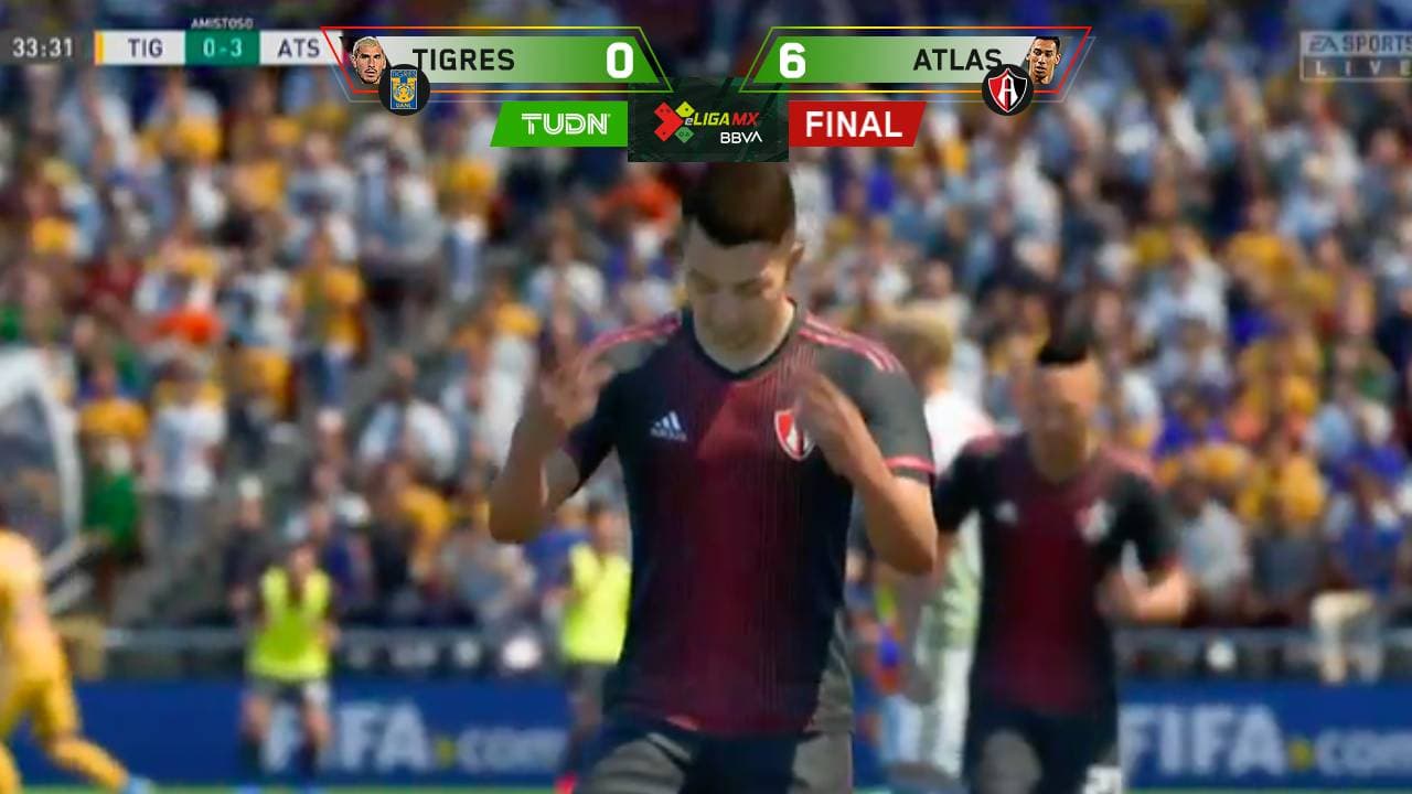 ¡Set y partido! Atlas arrolló a Tigres en El Volcán