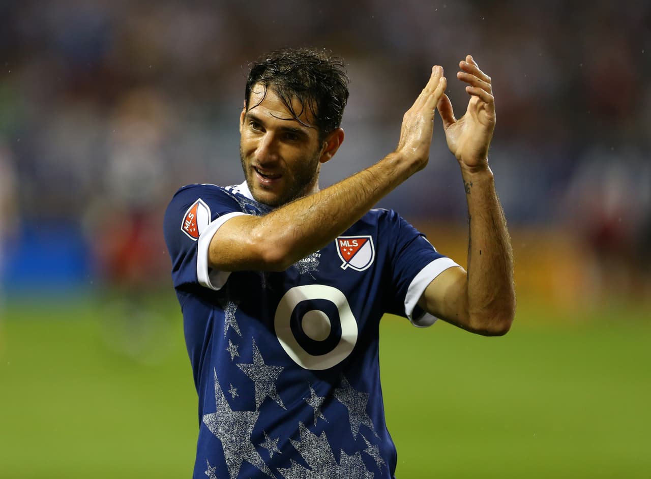 'Nacho' Piatti le puso más juego a la mitad de la cancha en el último cuarto de hora del primer tiempo. (USA Today Images)